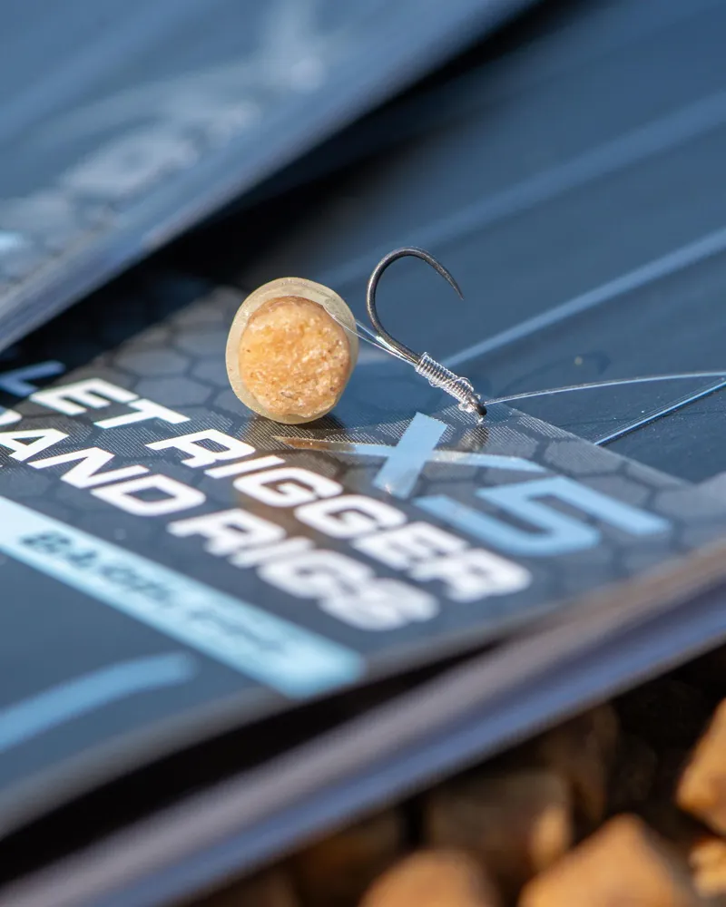 Matrix X5 F1 Pellet Rigger 10cm Band Rigs-4