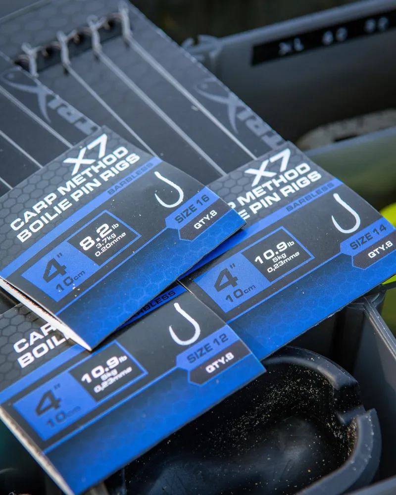 Matrix X7 Carp Method 10cm Boilie Pin Rigs-5