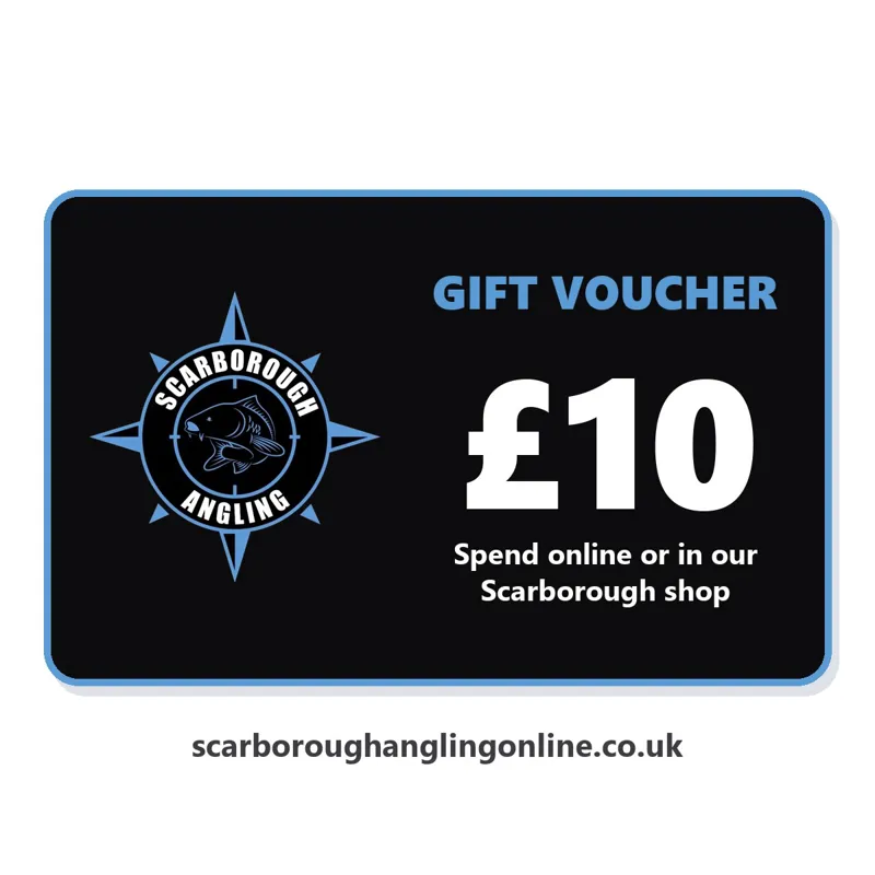 Scarborough Angling 10 Pound Gift Voucher