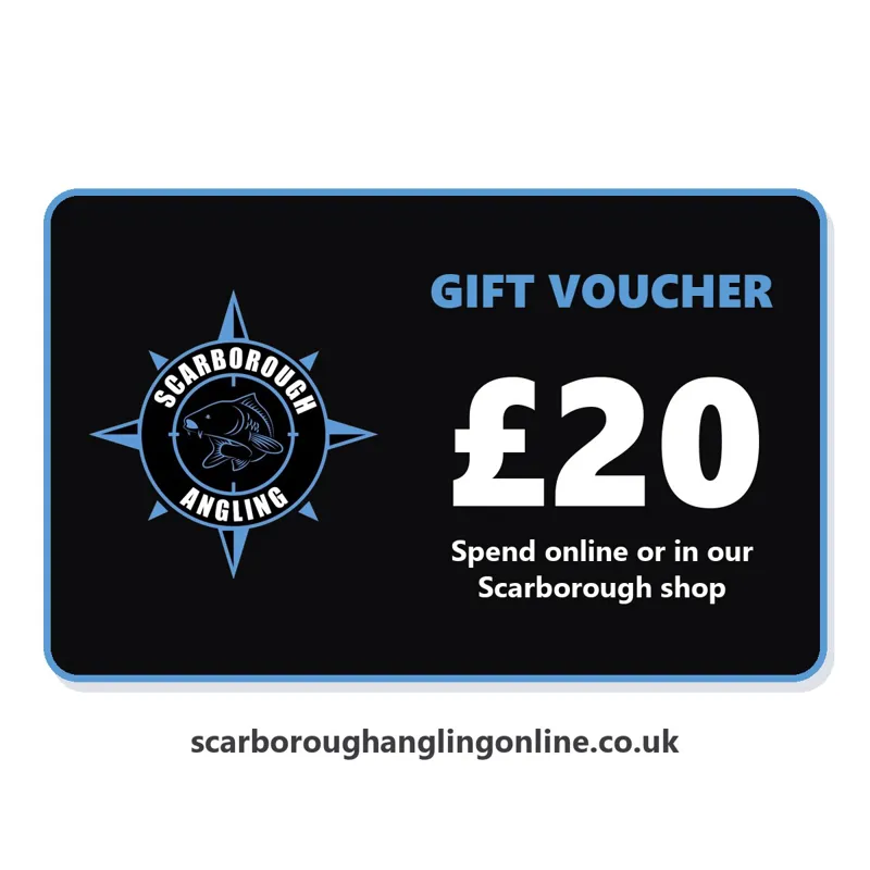 Scarborough Angling 20 Pound Gift Voucher