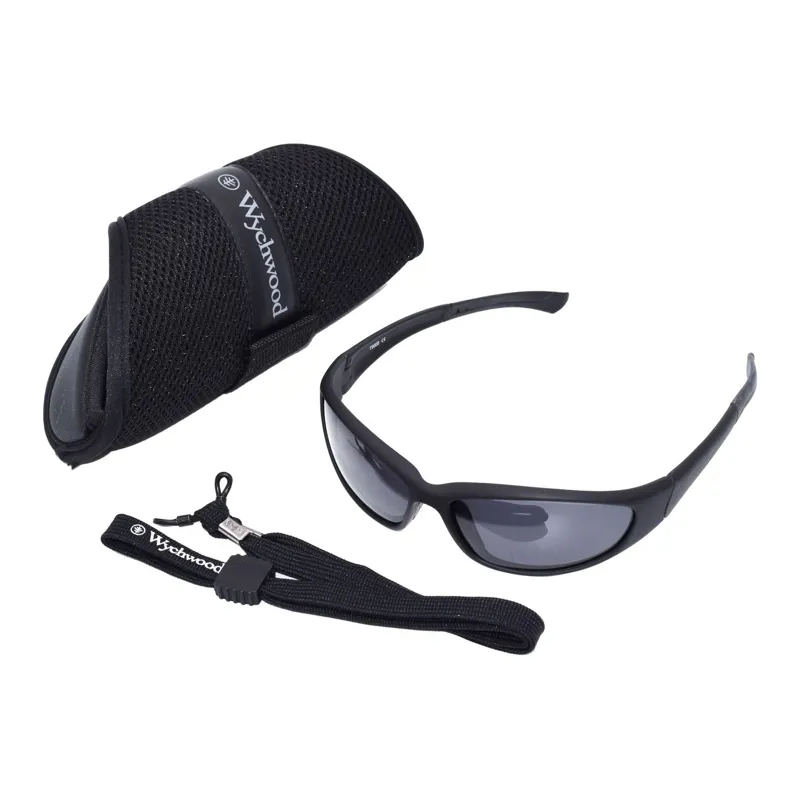 Wychwood Wrap Around Polarised Sunglasses Smoke Lens-1